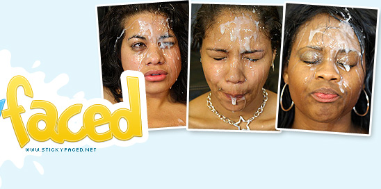 Sticky Faced - Face Fucking Ghetto Gaggers Latina Throats